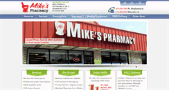 Desktop Screenshot of mymikespharmacy.com